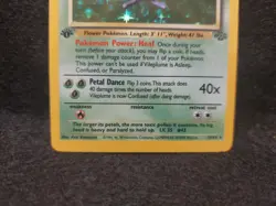1999 Pokemon jungle vileplume holo 1st edition 15/64 never played ungraded - Image 3