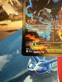 Mega Charizard X EX SIR 125/094 (English) Phantasmal Flames Pokemon TCG - Image 5
