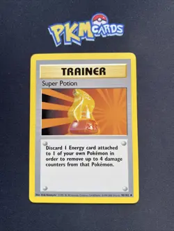 Pokemon TCG Super Potion Base Set 90/102 Regular (4th Print) LP. - Image 1