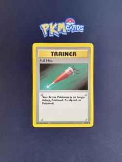 Pokemon TCG Full Heal Base Set 82/102 Regular LP. - Image 1