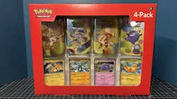 Pokemon TCG: Scarlet & Violet 151 Bundle - 4 Mini Tins 4 Promo Cards MEWen - NEW - Image 1