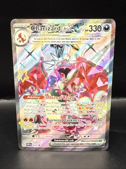 Pokemon Card TCG - Charizard ex SVP 074 Black Star Promo Scarlet & Violet - Image 1