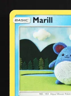 Marill 34/147 LP Burning Shadows English Pokemon Card TCG - Image 4