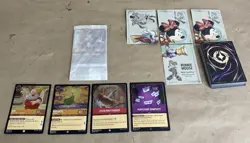 DISNEY 100 Lorcana Rise Of The Floodborn Limited 6 card set Wax Pack Sealed New - Image 1
