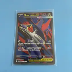 Mega Latias Ex 163/132 Full Art Mega Evolution Pokemon Card Near Mint NM - Image 1