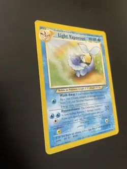Pokemon Card - Light Vaporeon Neo Destiny 52/105 Uncommon - Image 2