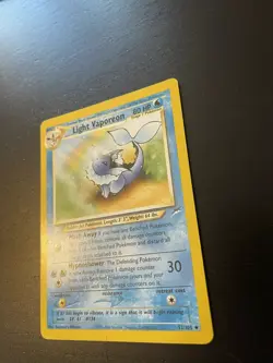 Pokemon Card - Light Vaporeon Neo Destiny 52/105 Uncommon - Image 3