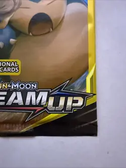 2019 | Pokemon | Sun and Moon: Team Up 3-Card Booster Pack | TCG | Snorlax Art - Image 4