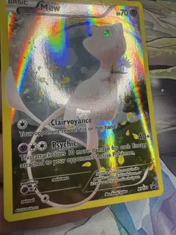 Mew (XY110) Generations Full Art Black Star Promo Pokemon Card 44 - Image 4