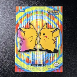 DITTO Pokemon Card TCG Topps Tv Animation Edition #132 5 of 10 Puzzle Card - Image 1