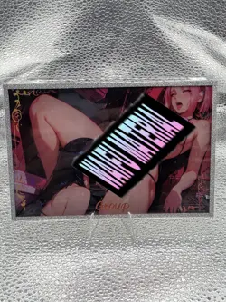 A6 Size Siwen Wave 3 Hinata & Sakura Naruto Manga Anime Waifu Hentai Card - Image 1