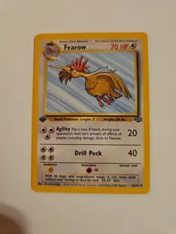 Pokemon Cards: Jungle 1st Edition Uncommon: Fearow 36/64 - Image 1