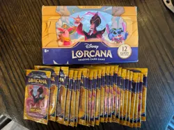 Disney Lorcana Into The Inklands - 24 Booster Packs - 12 Cards Per Pack - Image 3
