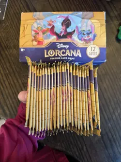 Disney Lorcana Into The Inklands - 24 Booster Packs - 12 Cards Per Pack - Image 4