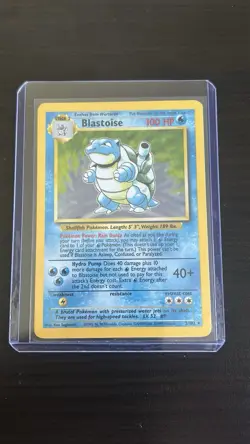 1999 Holo Rare Blastoise 2/102 Base Set Pokemon Card WOTC TCG - Image 1