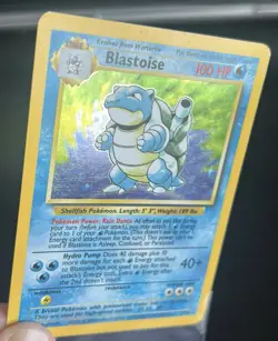 1999 Holo Rare Blastoise 2/102 Base Set Pokemon Card WOTC TCG - Image 4