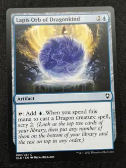 Lapis Orb Of Dragonkind - CLB - NM Unplayed - EN - 082 - Image 1