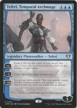 Teferi, Temporal Archmage R Commander Masters 125 NM MTG - Image 1