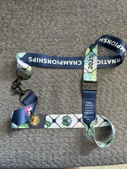 Pokemon 2025 North America Internationals NAIC Competitor/Spectator Lanyard - Image 2