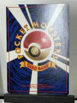 Pokemon TCG Heracross Japanese No.214 Neo Genesis Vintage Holo w/ Swirl NM - Image 5