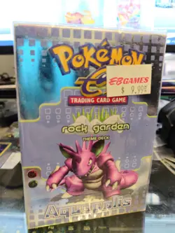 Pokemon Aquapolis Theme deck Rock Garden Sealed TCG CCG Rare E Reader - Image 1