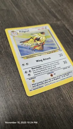 Pokemon TCG Pidgeot Jungle 8/64 Holo Unlimited Holo Rare - Image 3