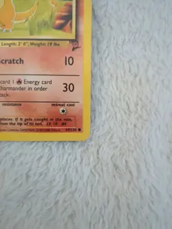 Pokemon TCG Charmander Base Set 2 69/130 Regular LP. - Image 5