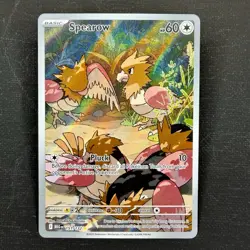 Spearow 151/132 Illustration Rare - Pokemon TCG: Mega Evolution Pack Fresh - Image 1