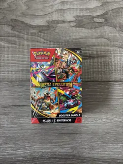 Pokemon TCG: Mega Evolution Booster Bundle 6 Packs | Brand New and Sealed - Image 1