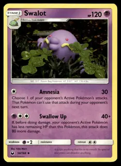 Swalot SM - Celestial Storm 58/168 MP Pokemon TCG | Buy 10 Get 10 Free - Image 1