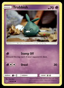 Trubbish SM - Guardians Rising 50/145 MP Pokemon TCG | Buy 10 Get 10 Free - Image 1