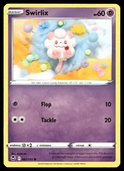 Swirlix SWSH12: Silver Tempest 083/195 MP Pokemon TCG | Buy 10 Get 10 Free - Image 1