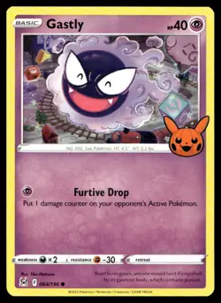 Gastly Trick or Trade BOOster Bundle 2023 064/196 MP Pokemon TCG | Buy 10 Get 10 - Image 1