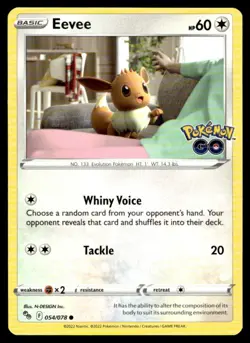 Eevee 054/078 Pokemon NM Pokemon TCG | Buy 10 Get 10 Free - Image 1