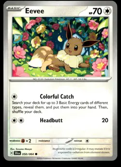 Eevee 050/064 SV: Shrouded Fable NM Pokemon TCG | Buy 10 Get 10 Free - Image 1