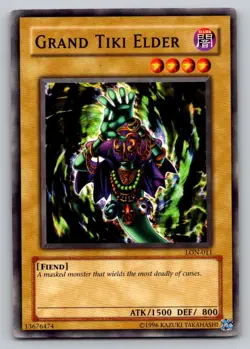 Yu-Gi-Oh! Grand Tiki Elder LON-011 - Image 1