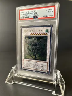 Yugioh Stardust Dragon TDGS - JP040 Ultimate Rare Japanese PSA 9 - Image 1