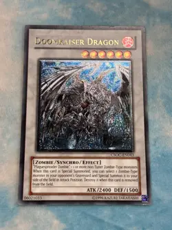 YUGIOH DOOMKAISER DRAGON ULTIMATE RARE LP CSOC-EN043 - Image 1