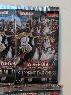 10 Booster Packs - Yu-Gi-Oh Supreme Darkness & Alliance Insight - Image 2