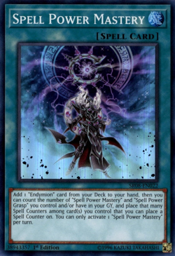 Yugioh Spell Power Mastery SR08-EN022 Super Rare 1st Ed NM x3 - Image 1