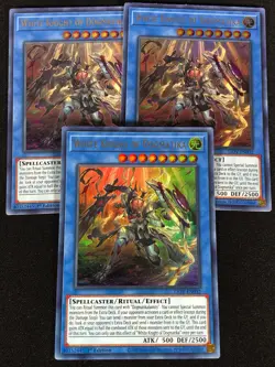 Yugioh White Knight of Dogmatika LIOV-EN032 1ST ULTRA x3 (NM) - Image 1