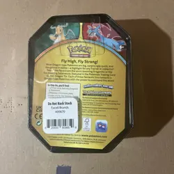 2019 Pokemon TGC Tin Set W/ Dragonite Foil Card 3 Booster Packs Factory Sealed - Image 2
