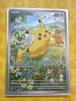 Pokemon Card TCG “Pikachu SVP 088” Black Star Promo 88 Paldea (NM) - Image 1