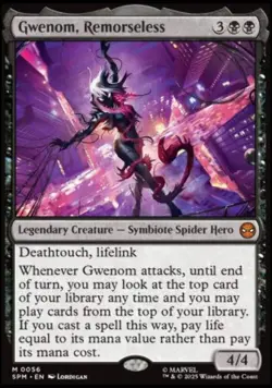FOIL Gwenom, Remorseless - #056 Mythic Marvel's Spider-Man - Image 1