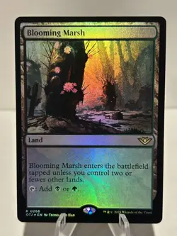 Blooming Marsh 266 R Outlaws of Thunder Junction FOIL NM MTG - Image 1