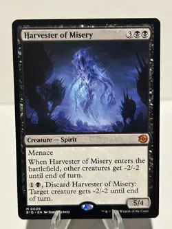 Harvester of Misery 9 M Outlaws of Thunder Junction: The Big Score NM MTG - Image 1