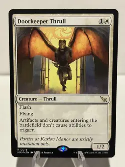 Doorkeeper Thrull 13 R Murders at Karlov Manor NM MTG - Image 1