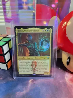 Kamiz, Obscura Oculus Magic The Gathering Streets Of New Capenna Foil Mythic NM - Image 1