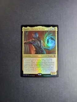 Kamiz, Obscura Oculus Magic The Gathering Streets Of New Capenna Foil Mythic NM - Image 2