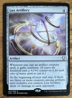 MTG Phyrexia: All Will Be One Commander, Lux Artillery - Image 1